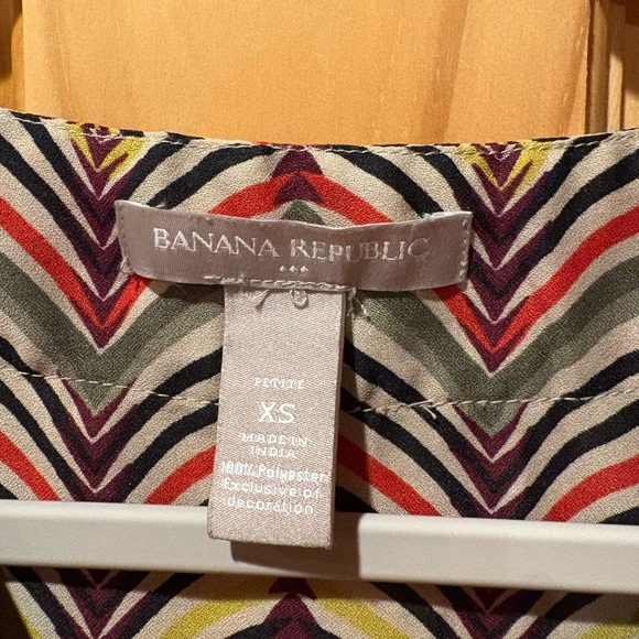 Banana Republic women's tank chevron pattern in multiple colors size XS - Picture 3 of 10